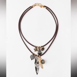 Zara 2 pack of charms necklace